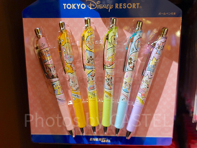 パークデザインボールペン(エナージェル)(6本)