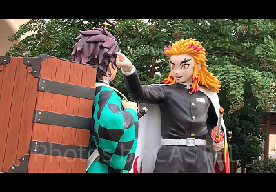 過去に開催されていたUSJ×鬼滅の刃コラボの様子