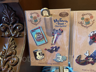 ワッペンセット(ディズニーお土産モチーフグッズ)
