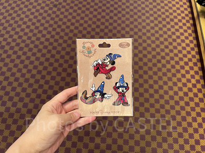 ワッペンセット(ファンタジアミッキーグッズ)