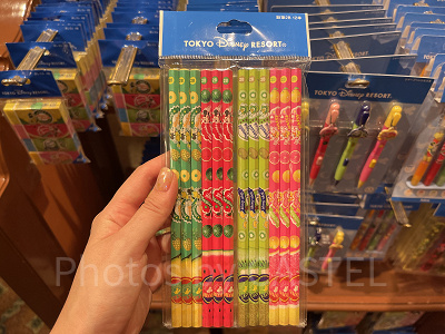 鉛筆セット（ディズニー夏のフルーツグッズ）