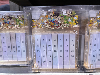 万年カレンダー（ディズニー40周年グランドフィナーレグッズ）