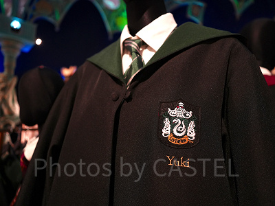 名入れされたローブ(スタジオツアー東京)