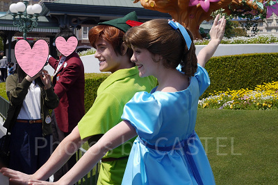 ピーターパンとウェンディのペアグリ