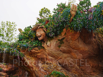 ピーターパン、ティンカーベルのロックワーク