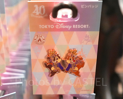 ピンバッジ（ディズニー40周年グッズ）