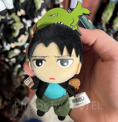ぬいぐるみキーチェーン（小）（リヴァイ）〔USJ×進撃の巨人〕
