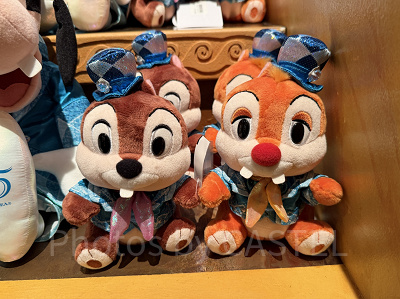 チップとデールぬいぐるみセット(ディズニーシー25周年グッズ)