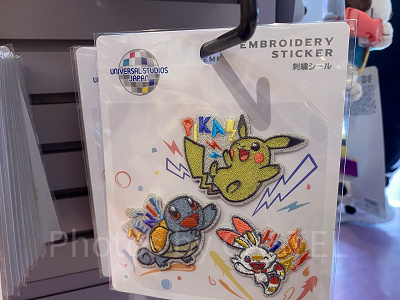 ポケモンのワッペンセット（3枚）