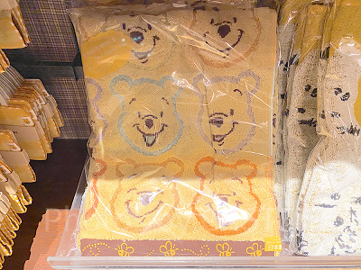 プーさんバスタオル