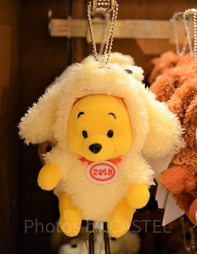 プーさんぬいぐるみバッジ