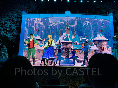 上海ディズニーランドで人気のアナ雪