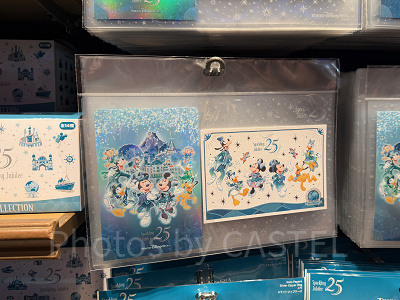 ポストカードセット(ディズニーシー25周年グッズ)