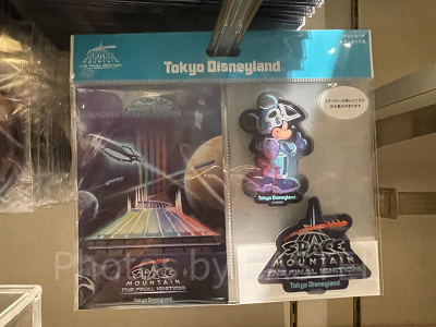 ポストカード＆ステッカー（スペースマウンテンファイナルグッズ）