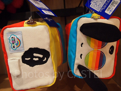 スヌーピーたれ耳付きポーチ