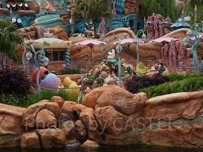 濡れるのを覚悟してスカットルのスクーターに乗ろう