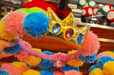 ピーチ姫のフープカチューシャ