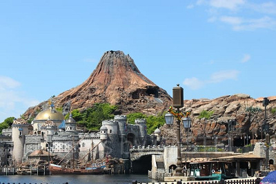 東京ディズニーシーのプロメテウス火山