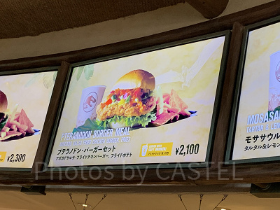 プテラノドンバーガーセット