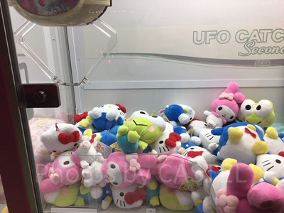 ピューロランドのクレーンゲーム