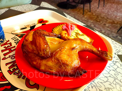 クイーン・オブ・ハートのバンケットホール：ローストチキン