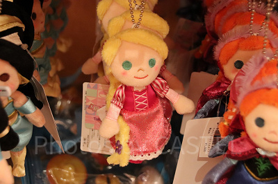 ラプンツェルぬいぐるみバッジ