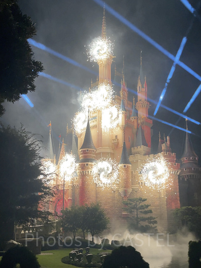 橋上（城に向かって右手側）から見たReach for the Stars