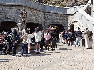 リフレスコス：11時頃撮影