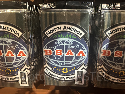 バイオハザードフェイスタオル