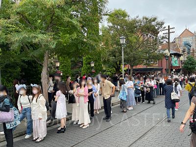 レストランの混雑状況（2022年9月8日）