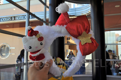 スヌーピーのぬいぐるみキーチェーン（クリスマス）／USJ