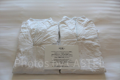 ゲストからも高評価のルームウェア