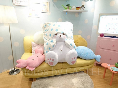 サンリオの新キャラクター「まるもふびより」