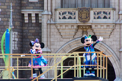 「燦水！サマービート」ミッキー＆ミニー