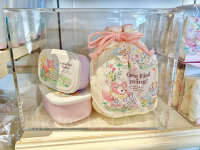 シール容器＆ランチきんちゃく（カム・ファインド・スプリンググッズ）