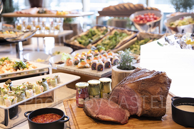 シースケープ　テラス・ダイニングのブッフェ