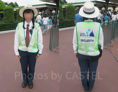 セキュリティーオフィサーのコスチューム