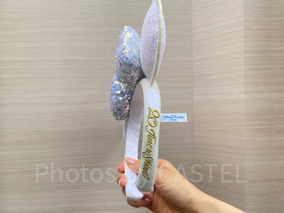 スパンコールカチューシャ(ブルーホワイト)