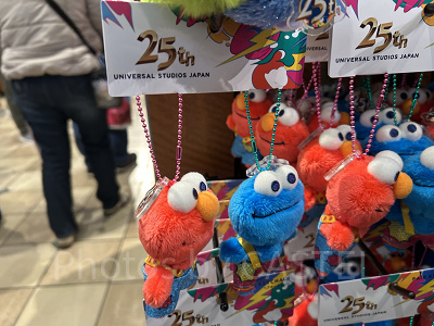 セサミストリートペアマスコットキーチェーン