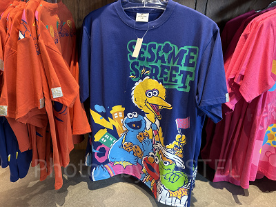 セサミストリートTシャツ