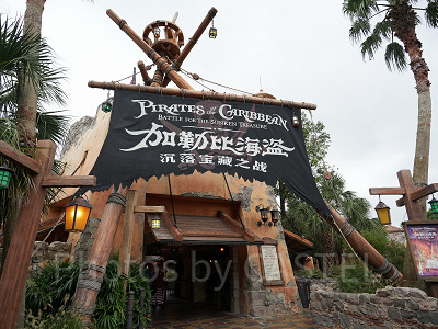 上海ディズニー：アーリーアワーの対象施設