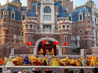 上海ディズニー：ゴールデン・フェアリーテール・ファンファーレ