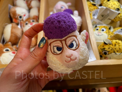 上海ディズニーカチューシャ：カチューシャにつけられるプラッシーパーツ