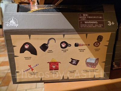 上海ディズニーカリブの海賊グッズ：海賊グッズのおもちゃ箱