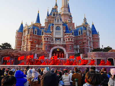 上海ディズニーの天気と服装：秋
