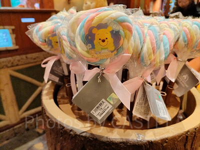 上海ディズニーくまのプーさんグッズ:プーさんのカラフルロリポップ