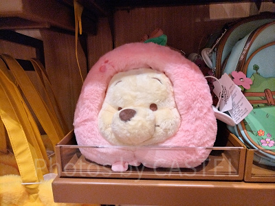 上海ディズニーくまのプーさんグッズ:プーさんのミニカバン(ピンク)