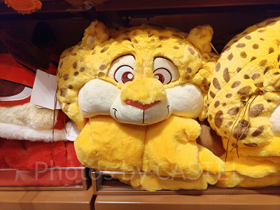 上海ディズニーズートピアグッズ：クロウハウザー巡査のブランケット