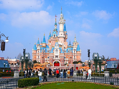 上海ディズニーランド：エンチャンテッド・ストーリーブック・キャッスル