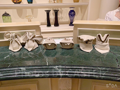 シャーウッドガーデンレストランのレジカウンター